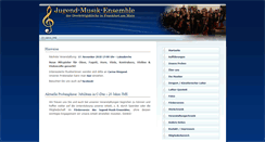 Desktop Screenshot of jugend-musik-ensemble.de