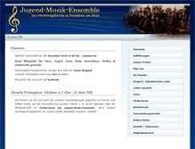 Tablet Screenshot of jugend-musik-ensemble.de